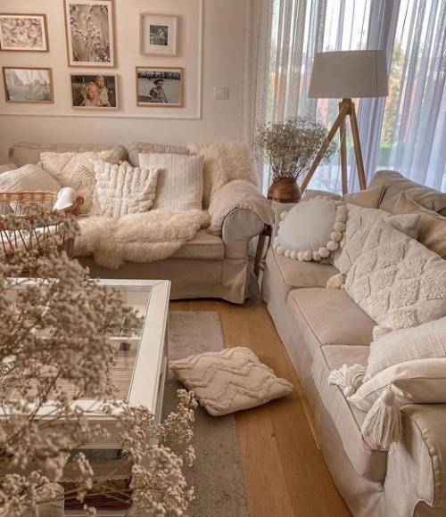 Кухня - гостиная в загородном доме. 03