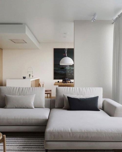 Гостиная. Дерево в интерьере очень актуальной задумкой является! 05