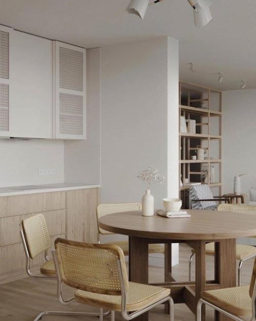 Гостиная. Дерево в интерьере очень актуальной задумкой является! 01