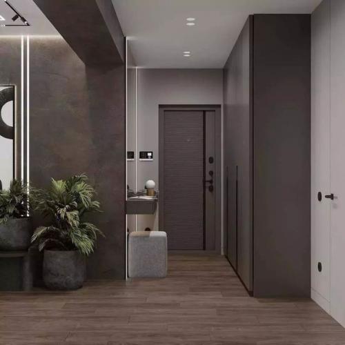 Кухня - гостиная площадью 27 кв. 01