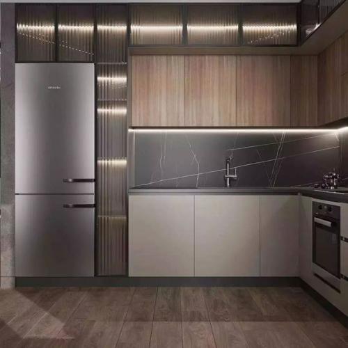 Кухня - гостиная площадью 27 кв. 09