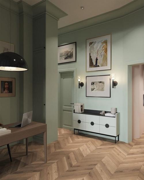 Квартира с арочным огромным окном. 01