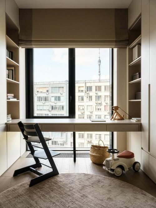 Это интерьер, в котором современные формы и сдержанная элегантность переплетаются с атмосферой загадочности. 08