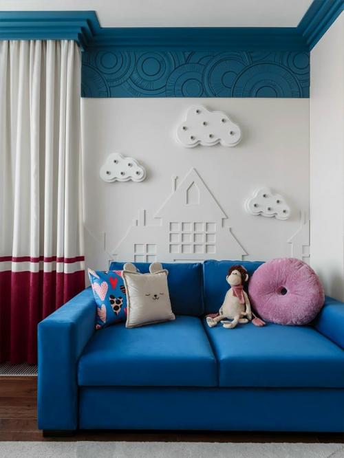 Современный и функциональный загородный дом с элементами классики и яркими акцентами сочетает в себе удобство, гармонию и выразительный дизайн. 08