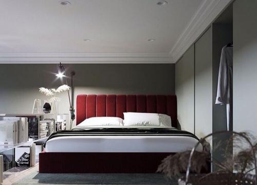 Небольшая квартира с очень высокими потолками. 05