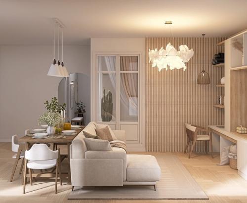 Квартира с элементами джапанди. 03