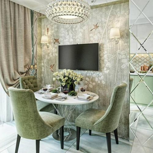 Проект небольшой кухни для двухкомнатной квартиры. 02