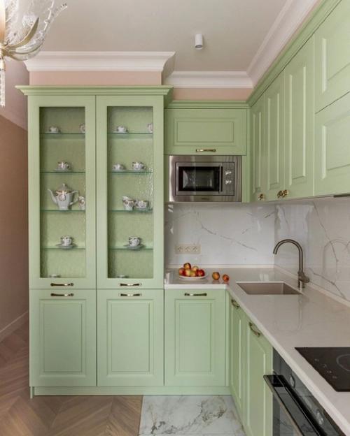 Эта однокомнатная квартира в панельном доме.