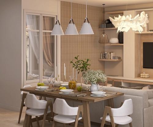 Квартира с элементами джапанди. 01