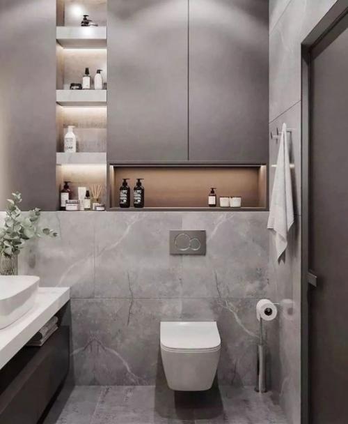 Красивый интерьер ванной комнаты. 02