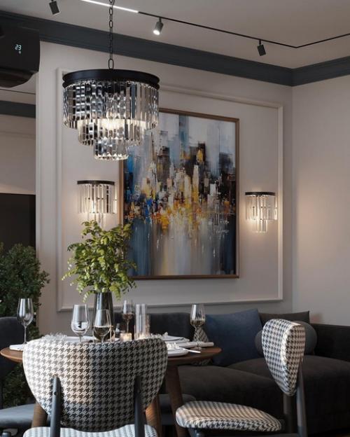 Кухня - гостиная площадью 14 кв. 06