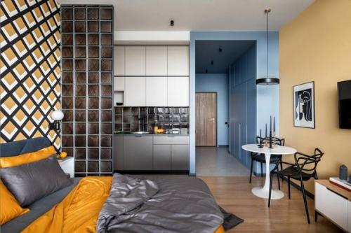 Квартира - студия площадью 29 кв. 09