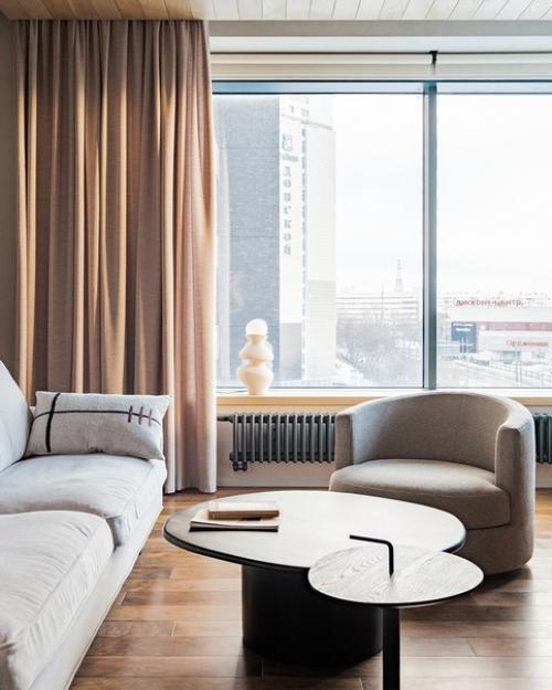 Интерьер на контрасте. 01