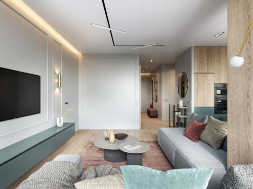 Интерьер трешки, который будет актуален долгие годы. 01