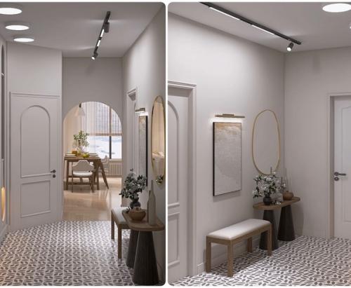 Квартира с элементами джапанди. 08