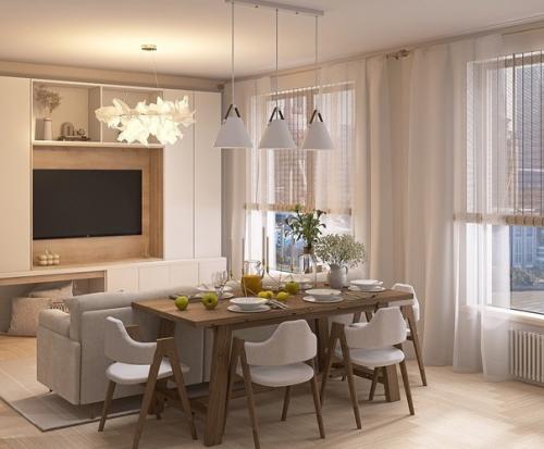 Квартира с элементами джапанди. 05