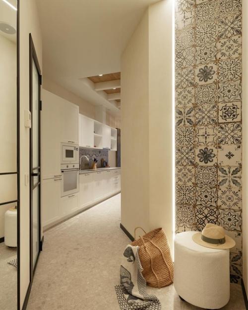 Квартира с необычной трапецевидной планировкой. 08