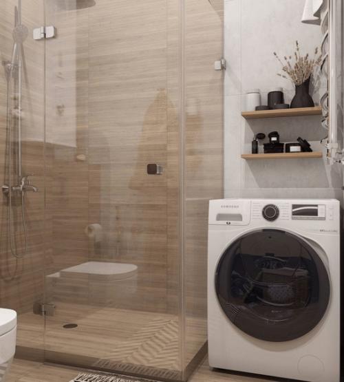 Интерьер квартиры. Нейтральные оттенки уютное воздушное пространство создают. 09