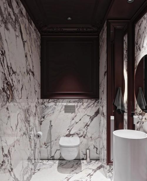 Красотища!  Обожаю жирную лепнину, особенно в санузлах. 01