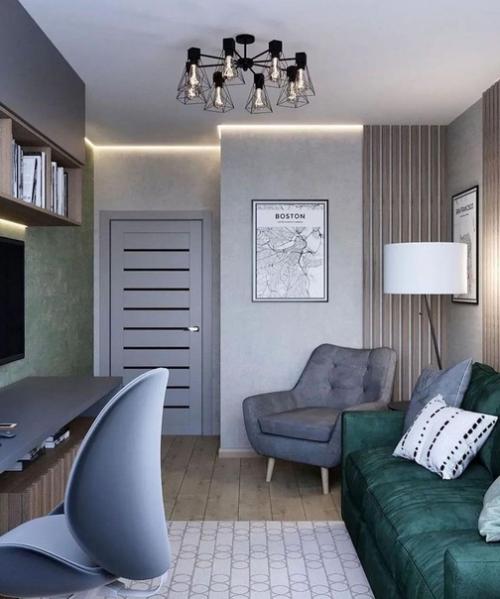 Дизайн - проект однокомнатной квартиры. 01