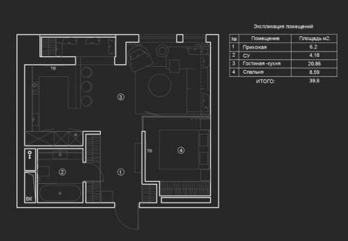Bce o дизaйнe интepьepa. 08