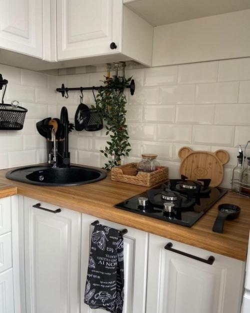 Уютная и бюджетная кухня площадью 5. 5 кв. 03