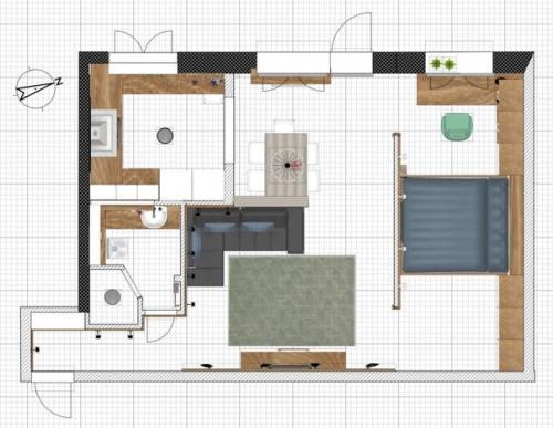 Переделанная бабушкина хрущевка. 09