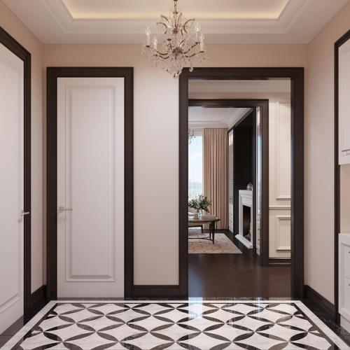 Прихожая в стиле - современная классика. 01