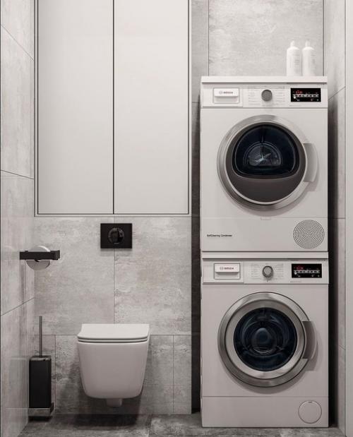 Проект ванной комнаты, площадью - 3, 8 кв. 02