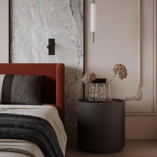 Шикарный проект спальни в загородном доме. 03