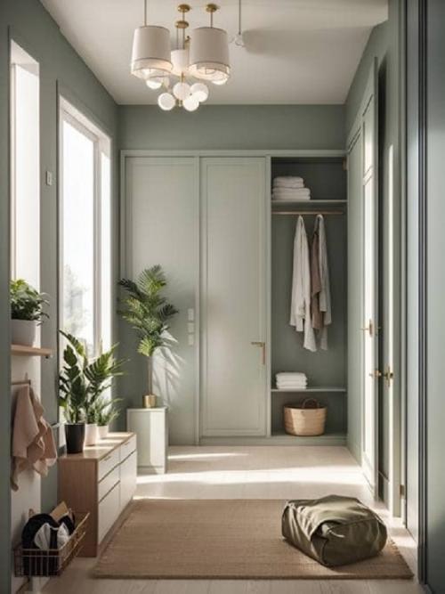 Одна прихожая и три варианта цветового исполнения. 03