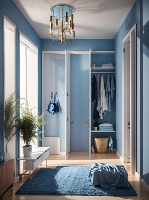 Одна прихожая и три варианта цветового исполнения. 02