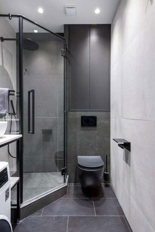 Стильный дизайн небольшого пространства, площадью 23 кв. 08