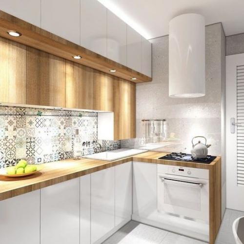 Сочетание белого и дерева, одно из лучших и стильных! 02