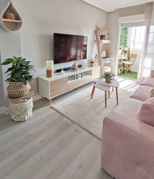 Уютный сканди интерьер квартиры. 03