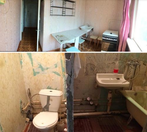 Ремонт делали своими силами!  