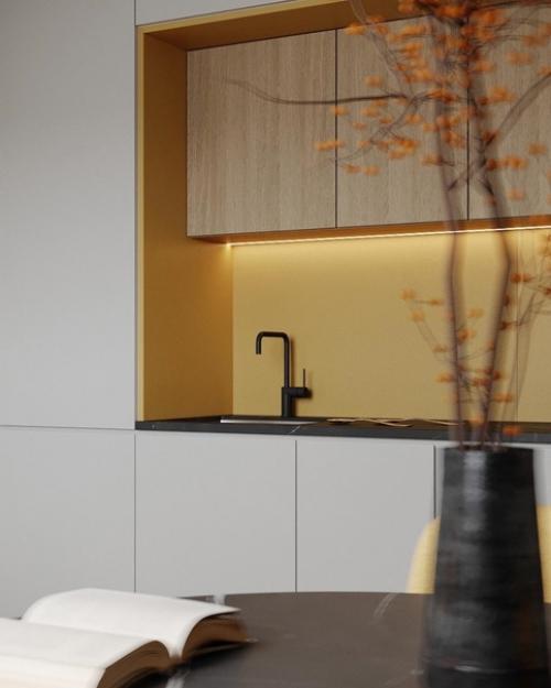 Кухня - гостиная, площадью 12, 5 кв. 02