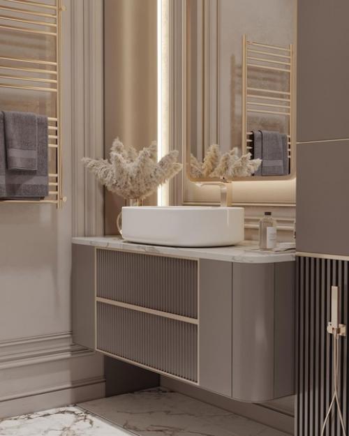 Красивая мастер - ванная.