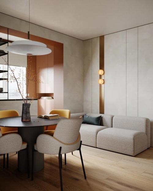 Кухня - гостиная, площадью 12, 5 кв. 05