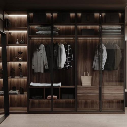 Шикарный проект спальни в загородном доме. 06