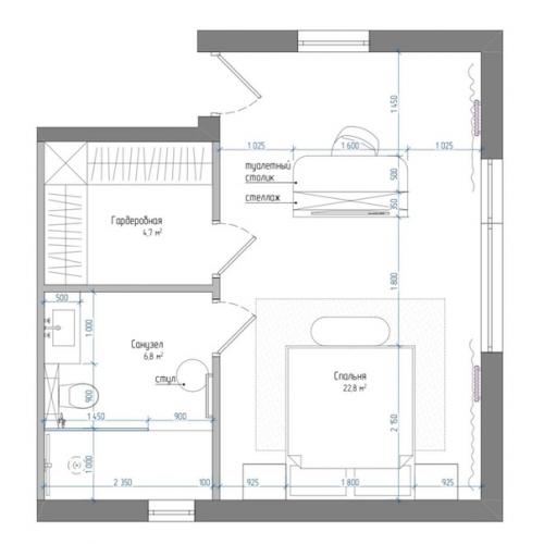 Спальня, которая располагает к отдыху и наслаждению роскошными видами. 06