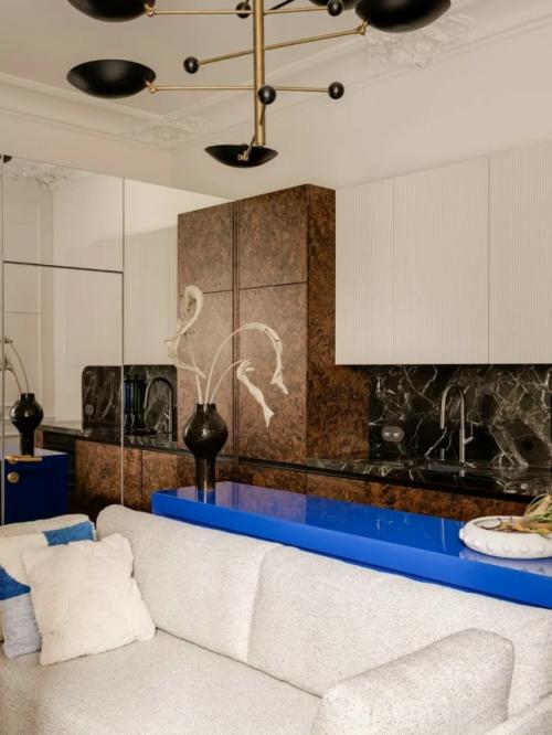 Эта квартира - пример того, как даже небольшое пространство может выглядеть стильно, уютно и дорого. 02