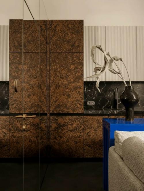 Эта квартира - пример того, как даже небольшое пространство может выглядеть стильно, уютно и дорого. 03