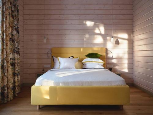 Интерьер одноэтажного деревянного дома. 06