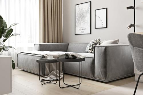 Трехкомнатная квартира. Уютное пространство с множеством мест для хранения вещей.