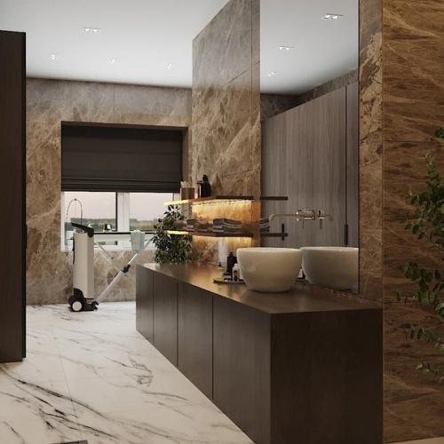 Дизайн постирочной для загородного дома. 04