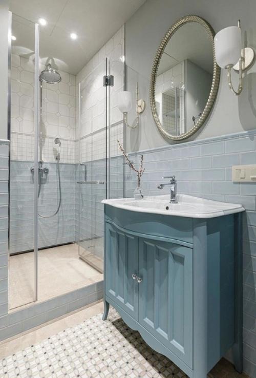 Квартира в тонах мятного мохито и площадью: 105 кв. 08