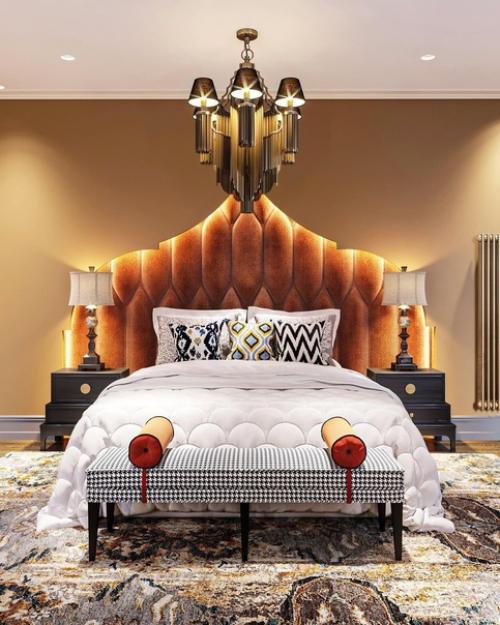 Спальня площадью 46 м 2.