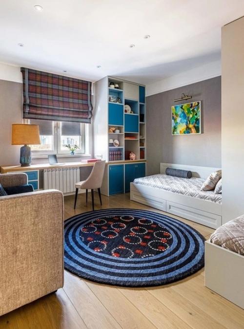 Квартира в тонах мятного мохито и площадью: 105 кв. 06