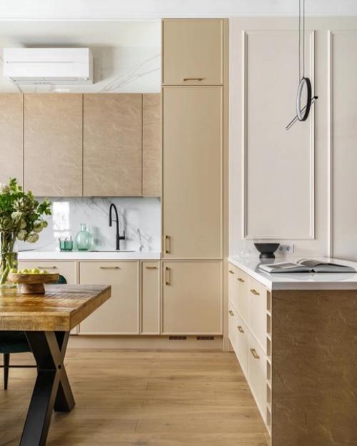 Реализованный интерьер двухкомнатной квартиры с яркими акцентами. 04